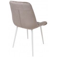 Стул Алвест AV 435 светло-коричневый бархат H-61/белый купить в Минске