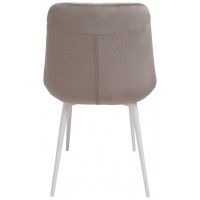 Стул Алвест AV 435 светло-коричневый бархат H-61/белый купить в Минске