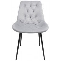 Стул Алвест AV 435 светло-серый бархат H-09/черный купить в Минске