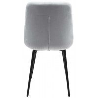 Стул Алвест AV 435 светло-серый бархат H-09/черный купить в Минске