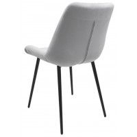 Стул Алвест AV 435 светло-серый бархат H-09/черный купить в Минске