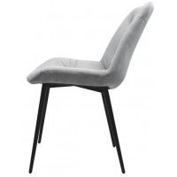 Стул Алвест AV 435 светло-серый бархат H-09/черный купить в Минске