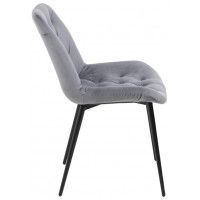 Стул Алвест AV 435 темно-серый бархат H-15/черный купить в Минске