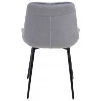 Стул Алвест AV 435 темно-серый бархат H-15/черный купить в Минске