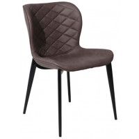 Стул Алвест AV 470 коричневая замша 04/черный