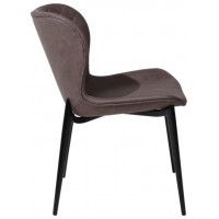 Стул Алвест AV 470 коричневая замша 04/черный купить в Минске