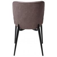 Стул Алвест AV 470 коричневая замша 04/черный купить в Минске