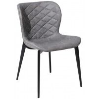 Стул Алвест AV 470 темно-серая замша 10/черный