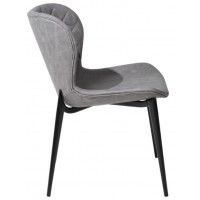 Стул Алвест AV 470 темно-серая замша 10/черный купить в Минске