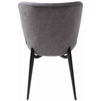 Стул Алвест AV 470 темно-серая замша 10/черный купить в Минске