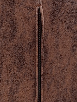Стул поворотный AksHome BARREN (Баррен) винтажный коричневый/черный