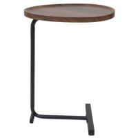 Стол журнальный BAT, дуб мореный/черный, 450*300*600 купить в Минске