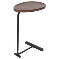 Стол журнальный BAT, дуб мореный/черный, 450*300*600 купить в Минске