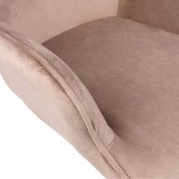 Кресло AksHome Bella (Белла) велюр/бежевый купить в Минске Кресло AksHome Bella (Белла) велюр/бежевый купить в Минске