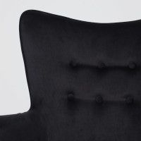 Кресло AksHome BELLA black Seven 035 велюр/черный купить в Минске Кресло AksHome BELLA black Seven 035 велюр/черный купить в Минске