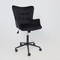 Кресло AksHome BELLA black Seven 035 велюр/черный купить в Минске Кресло AksHome BELLA black Seven 035 велюр/черный купить в Минске