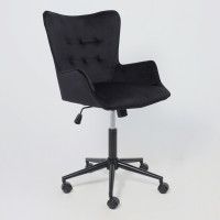 Кресло AksHome BELLA black Seven 035 велюр/черный купить в Минске Кресло AksHome BELLA black Seven 035 велюр/черный купить в Минске