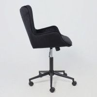 Кресло AksHome BELLA black Seven 035 велюр/черный купить в Минске Кресло AksHome BELLA black Seven 035 велюр/черный купить в Минске