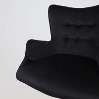 Кресло AksHome BELLA black Seven 035 велюр/черный купить в Минске Кресло AksHome BELLA black Seven 035 велюр/черный купить в Минске