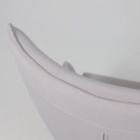 Кресло BELLA (Белла) XL black Kiton 722 Smoke велюр/светло-серый купить в Минске