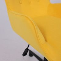 Кресло AksHome BELLA black Velutto 40 велюр/желтый купить в Минске Кресло AksHome BELLA black Velutto 40 велюр/желтый купить в Минске