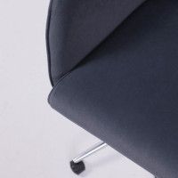 Кресло BELLA (Белла) XL Chrome Kiton 713 Graphite велюр/графит купить в Минске