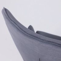 Кресло BELLA (Белла) XL Chrome Kiton 713 Graphite велюр/графит купить в Минске