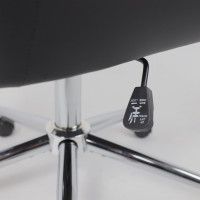 Кресло BELLA (Белла) XL chrome Pegasso черный купить в Минске