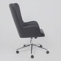 Кресло BELLA (Белла) XL chrome Pegasso черный купить в Минске