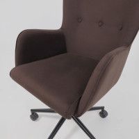 Кресло BELLA (Белла) XL black Velutto 24 велюр/темный шоколад купить в Минске Кресло BELLA (Белла) XL black Velutto 24 велюр/темный шоколад купить в Минске