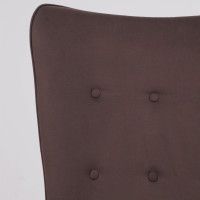 Кресло BELLA (Белла) XL black Velutto 24 велюр/темный шоколад купить в Минске Кресло BELLA (Белла) XL black Velutto 24 велюр/темный шоколад купить в Минске