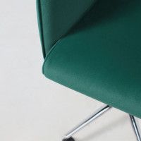 Кресло BELLA (Белла) XL chrome Kiton 709 Jungle велюр/зеленый купить в Минске