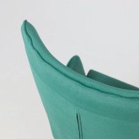 Кресло BELLA (Белла) XL chrome Kiton 709 Jungle велюр/зеленый купить в Минске