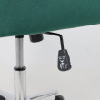 Кресло BELLA (Белла) XL chrome Kiton 709 Jungle велюр/зеленый купить в Минске