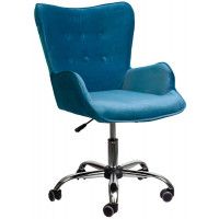 Кресло AksHome Bella (Белла) велюр/бирюзовый