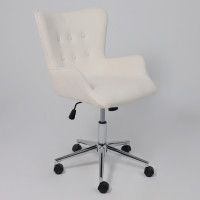 Кресло AksHome BELLA chrome Buble White 15 букле/белый купить в Минске