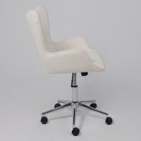 Кресло AksHome BELLA chrome Buble White 15 букле/белый купить в Минске