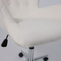 Кресло AksHome BELLA chrome Buble White 15 букле/белый купить в Минске