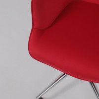 Кресло BELLA (Белла) chrome Seven 313 велюр/фуксия купить в Минске