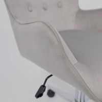 Кресло AksHome BELLA chrome Seven 324 велюр/серый купить в Минске Кресло AksHome BELLA chrome Seven 324 велюр/серый купить в Минске