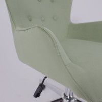 Кресло AksHome BELLA chrome Velluto 30 велюр/оливковый купить в Минске