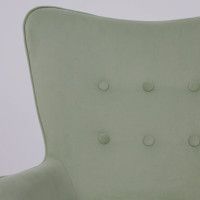 Кресло AksHome BELLA chrome Velluto 30 велюр/оливковый купить в Минске