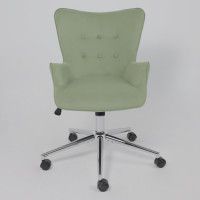 Кресло AksHome BELLA chrome Velluto 30 велюр/оливковый купить в Минске