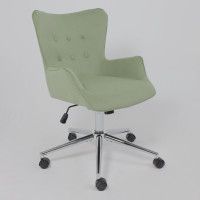 Кресло AksHome BELLA chrome Velluto 30 велюр/оливковый купить в Минске