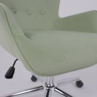 Кресло AksHome BELLA chrome Velluto 30 велюр/оливковый купить в Минске