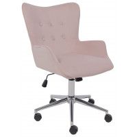 Кресло AksHome BELLA chrome Velluto 37 велюр/пыльная роза Кресло AksHome BELLA chrome Velluto 37 велюр/пыльная роза