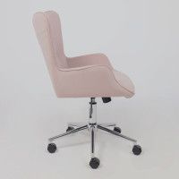 Кресло AksHome BELLA chrome Velluto 37 велюр/пыльная роза купить в Минске Кресло AksHome BELLA chrome Velluto 37 велюр/пыльная роза купить в Минске