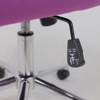 Кресло AksHome BELLA chrome Velluto 41 велюр/фиолетовый купить в Минске