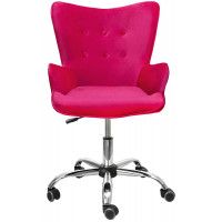 Кресло AksHome Bella (Белла) велюр/фуксия купить в Минске