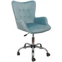 Кресло AksHome Bella (Белла) велюр/голубой Кресло AksHome Bella (Белла) велюр/голубой